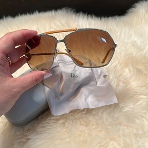 Christian Dior Houston aviator sunglasses